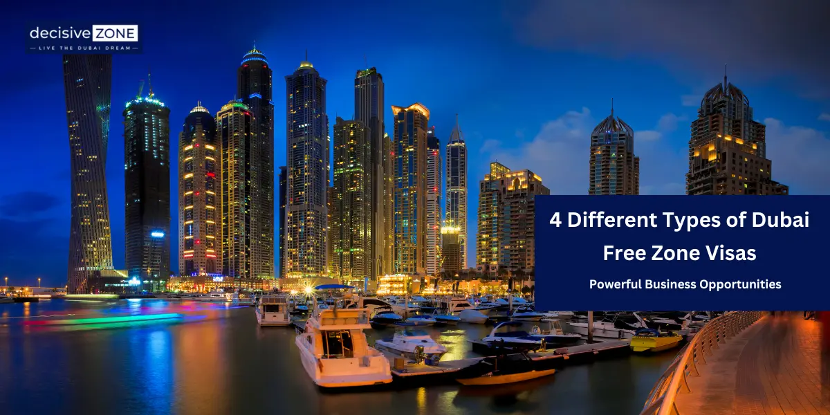 types of Dubai free zone visas
