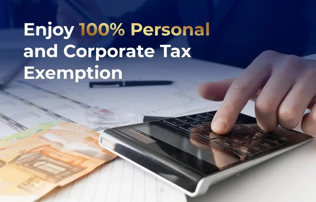 Personal and Corporate Tax Exemption